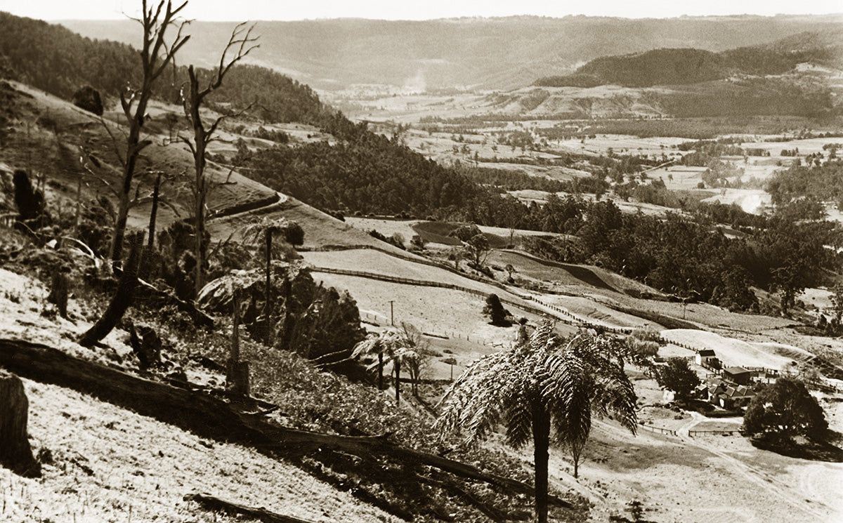 General View, Kangaroo Valley NSW Australia 1930s