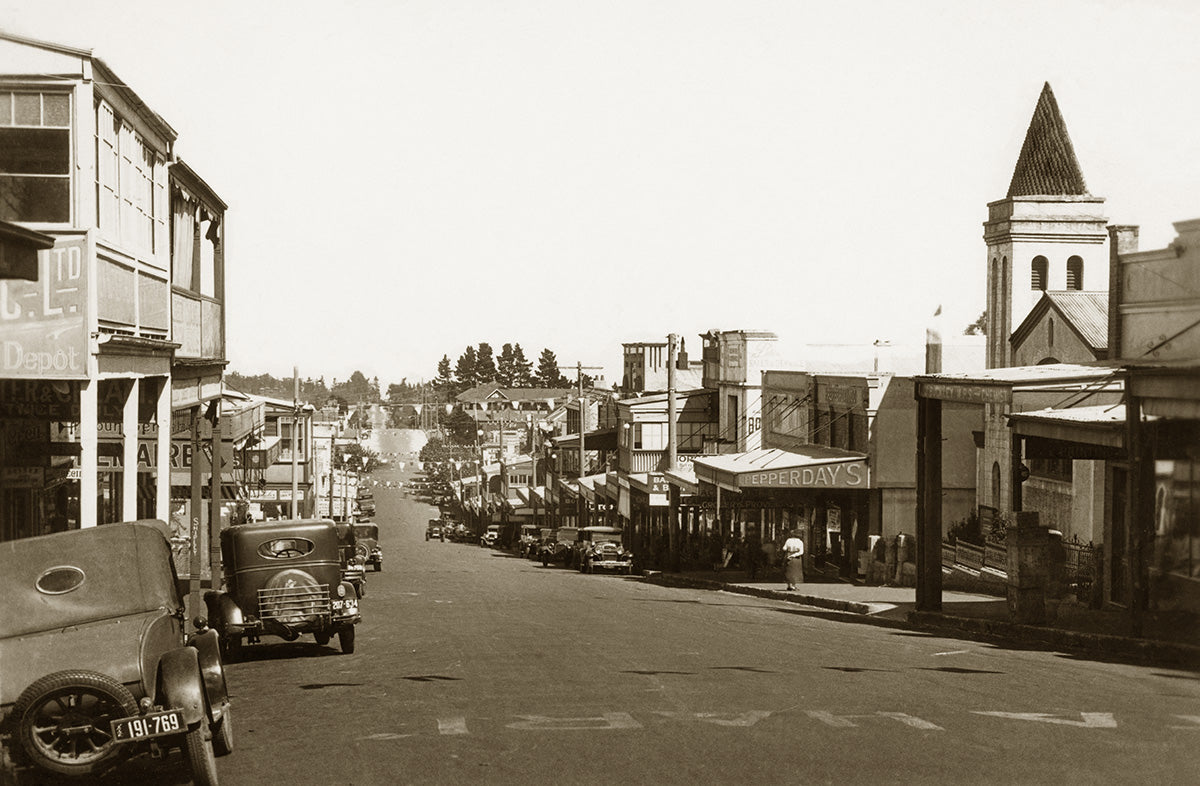 Katoomba Street, Katoomba NSW Australia 1930s