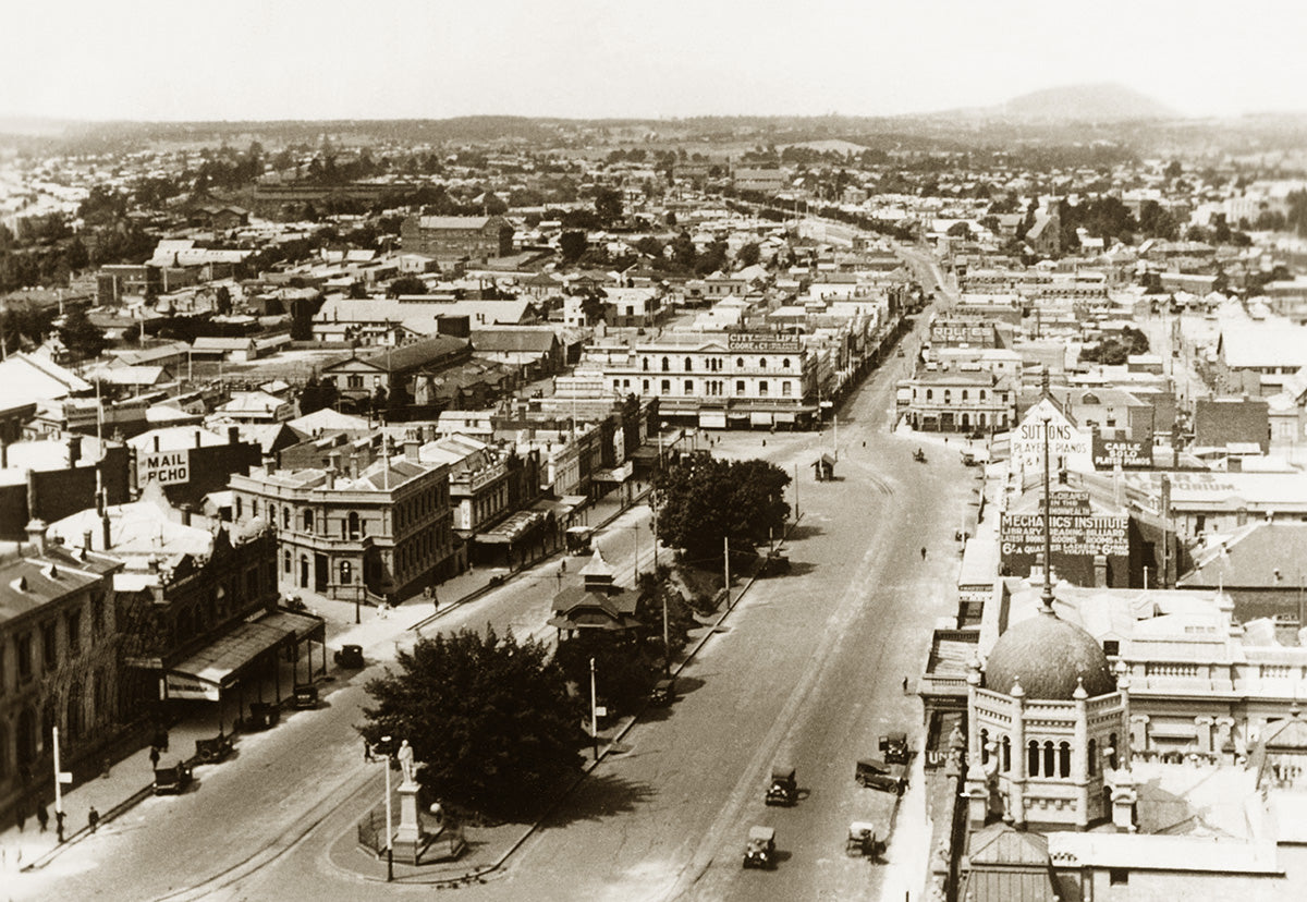 Aerial View, Ballarat VIC Australia c.1937