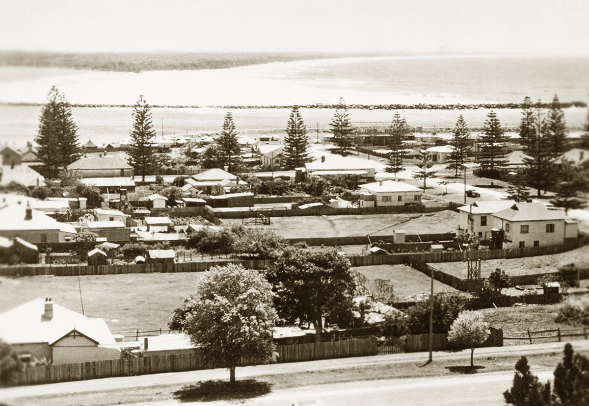 General View From Church Tower, Port Macquarie NSW Australia c.1948