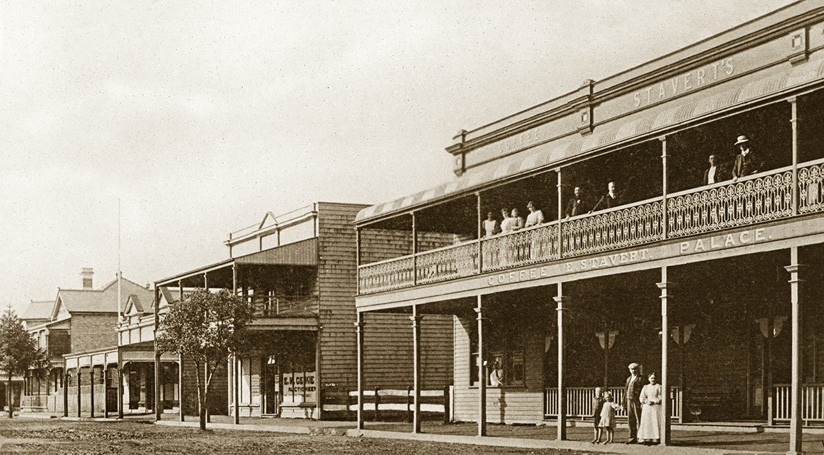 Staverts Coffee Palace - Walker Street, Casino NSW Australia 1909