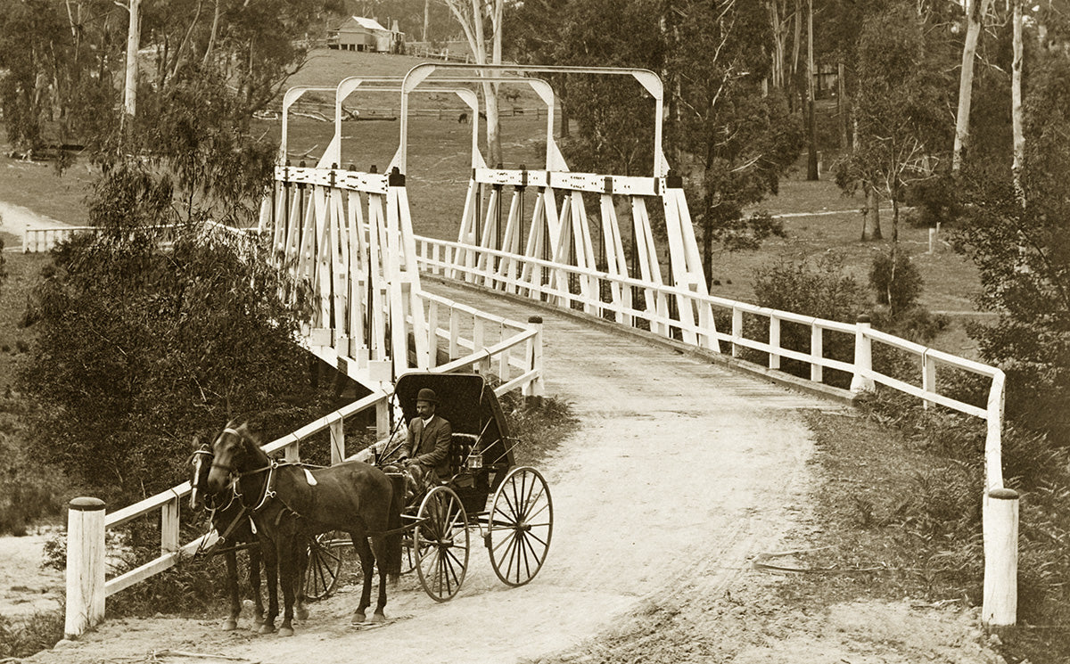 Dry River Bridge, Quaama NSW Australia c.1912