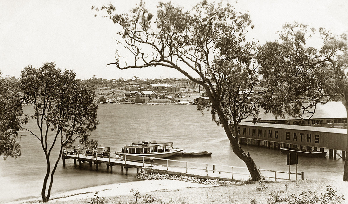 Gunnamatta Bay, Cronulla NSW Australia 1920s