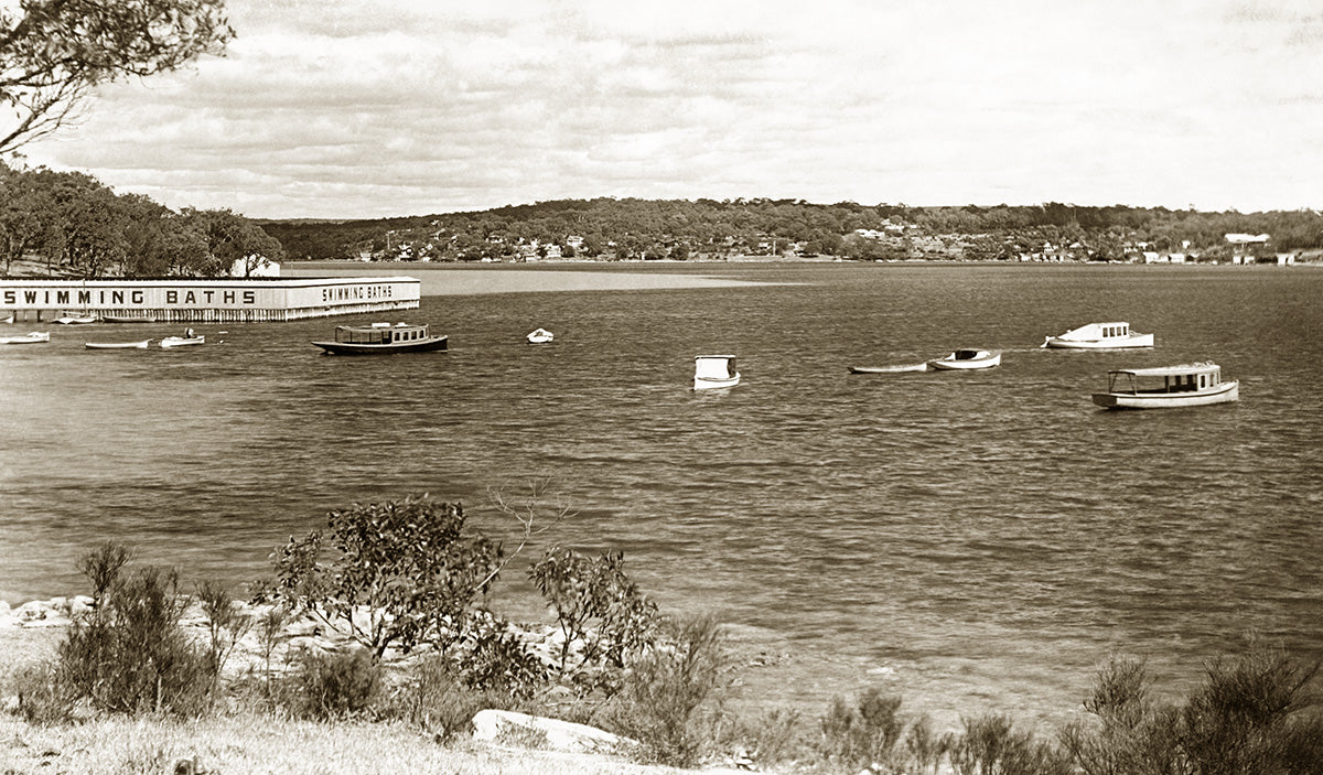 Gunnamatta Bay, Cronulla NSW Australia 1910s
