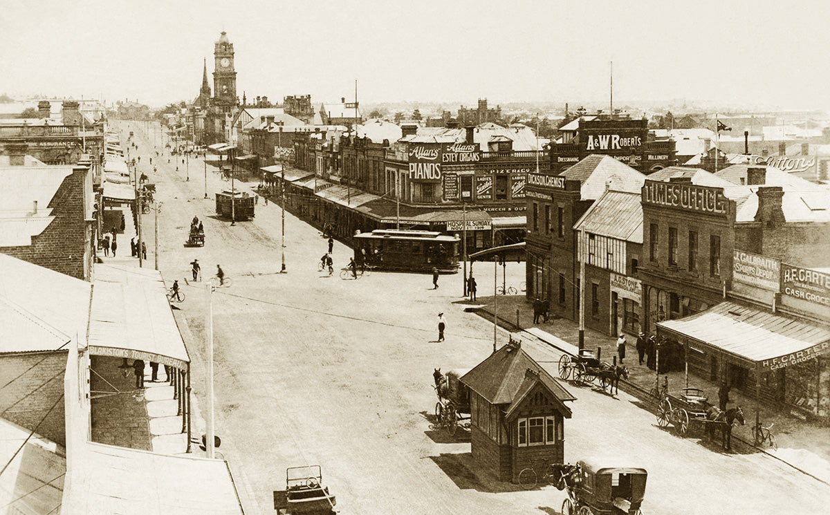 Ryrie Street, Geelong VIC Australia c.1917