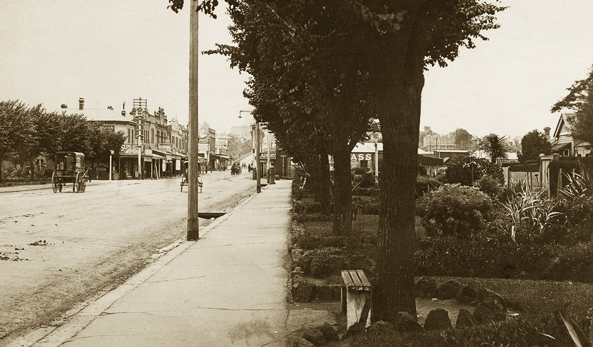 High Street, Northcote VIC Australia c.1918