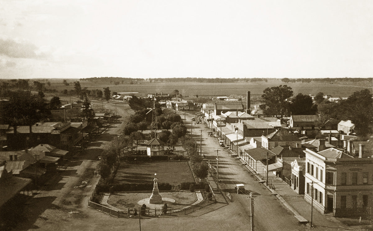 General View Of High Street, Nagambie VIC Australia c.1927
