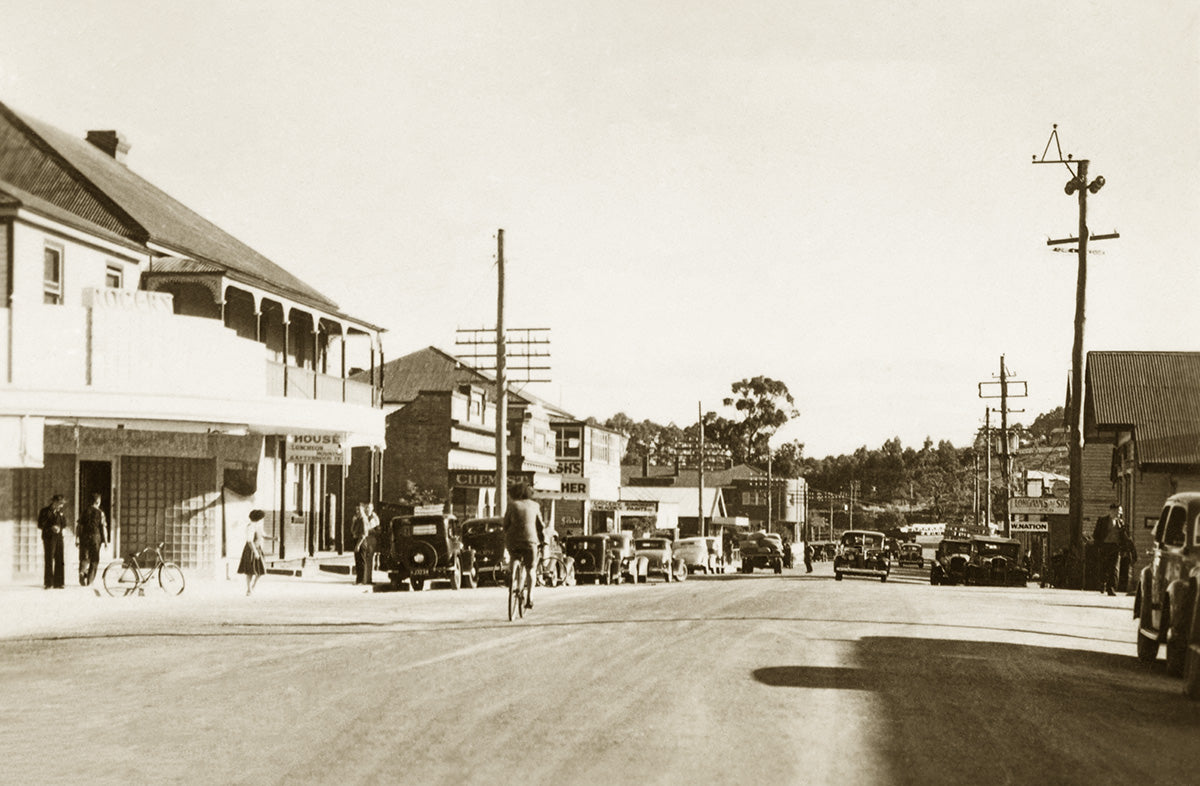 Main Street, Huanville TAS Australia c.1937