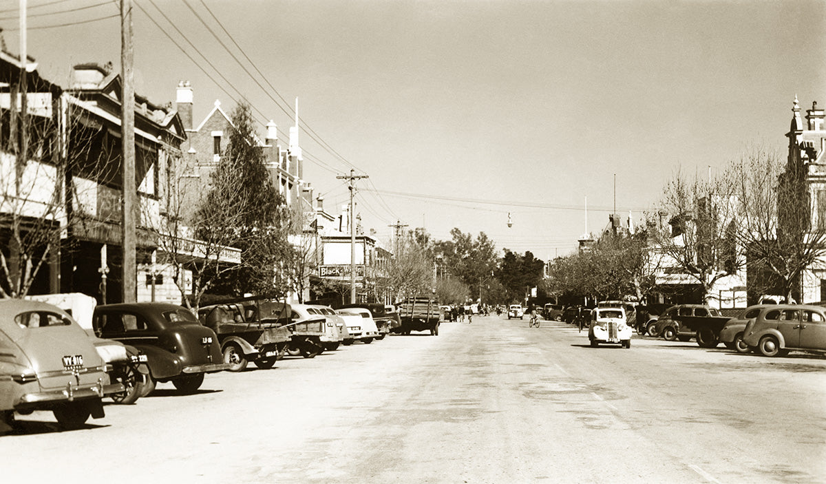 Murphy Street, Wangaratta VIC Australia c.1949