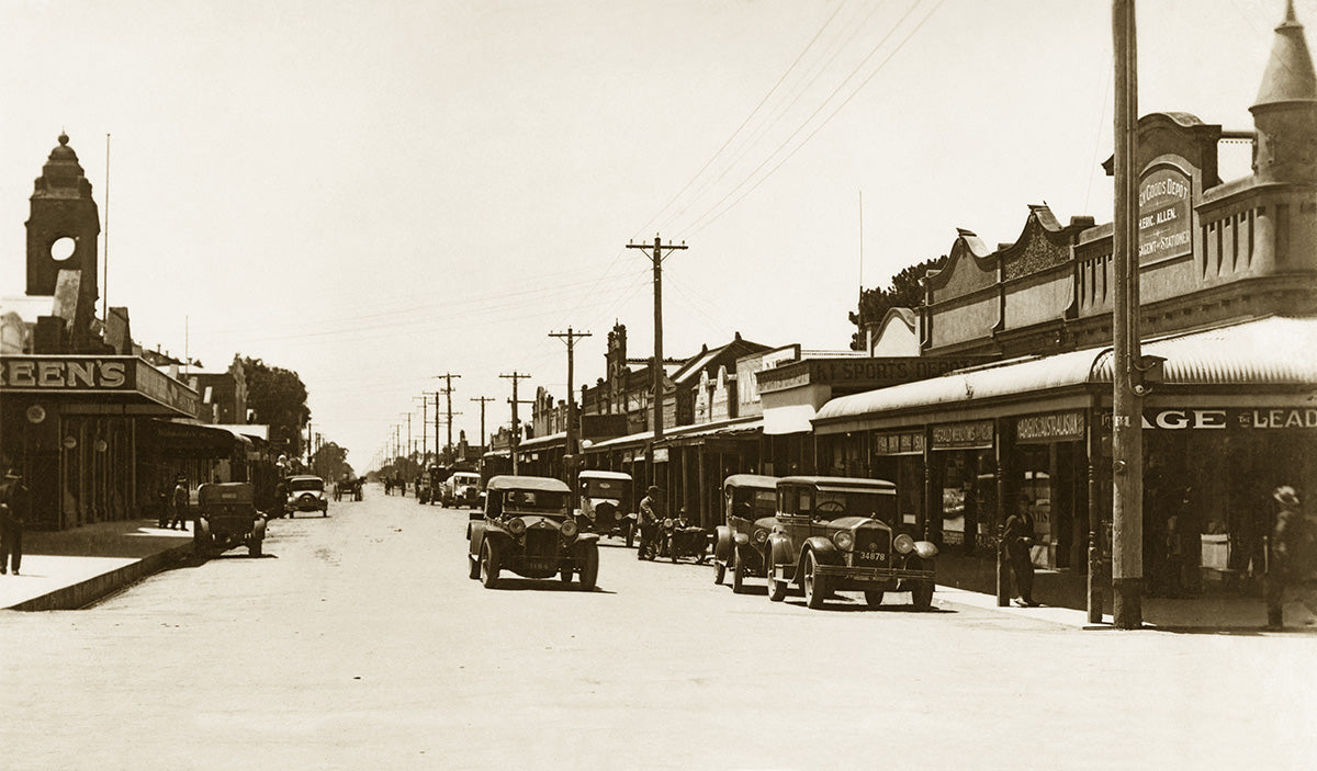 Allan Street, Kyabram VIC Australia 1930s