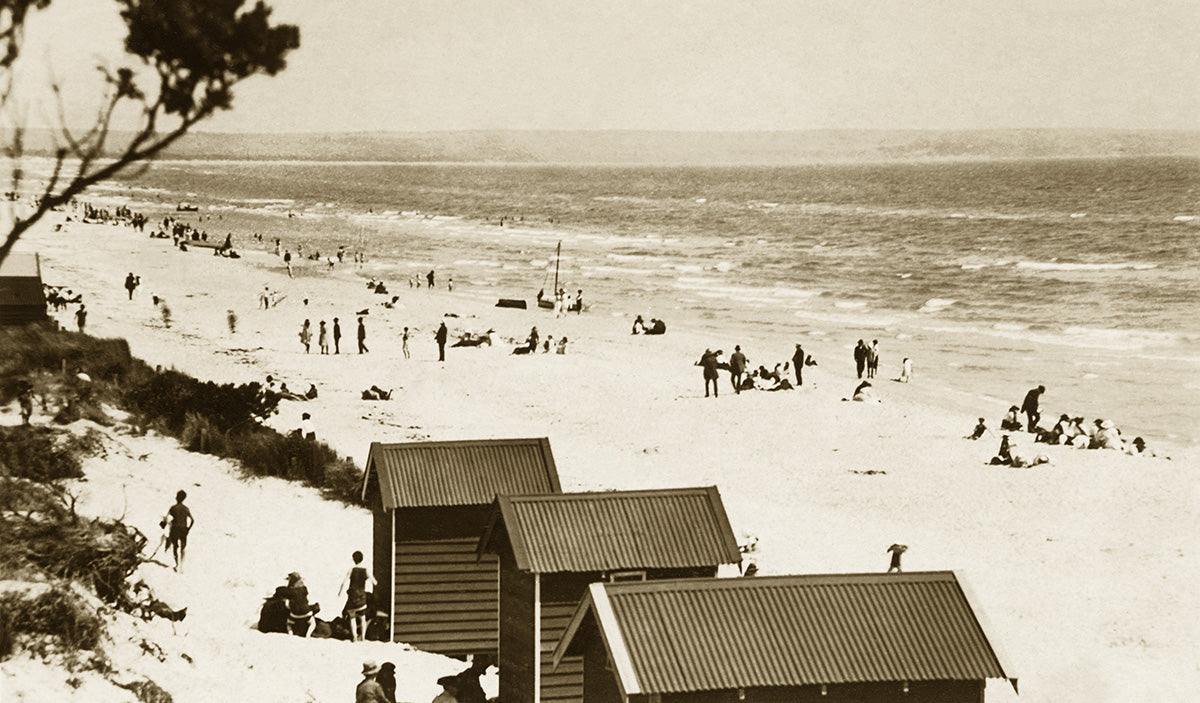 The Beach, Chelsea VIC Australia 1930s