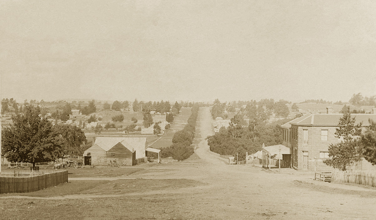 General View - Looking West, Malmsbury VIC Australia c.1910