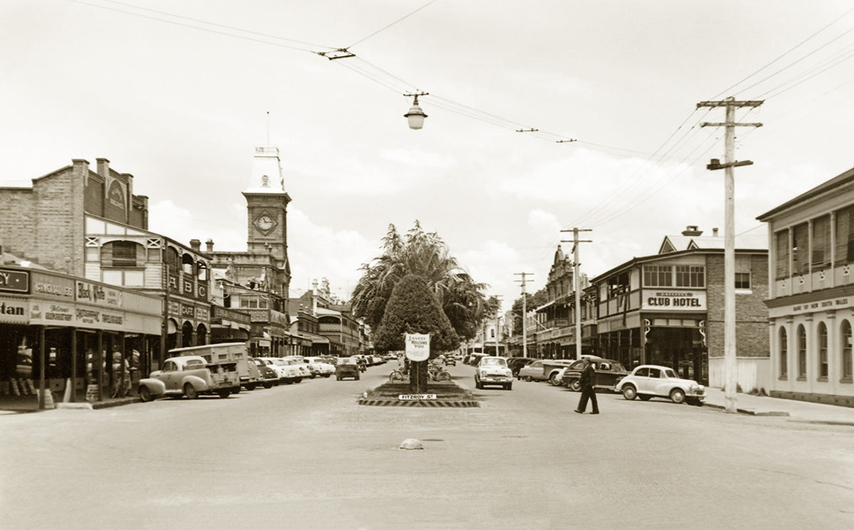 Fitzroy Street, Warwick QLD Australia c.1948