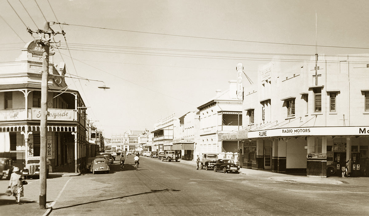 Marine Terrace, Geraldton WA Australia c.1932