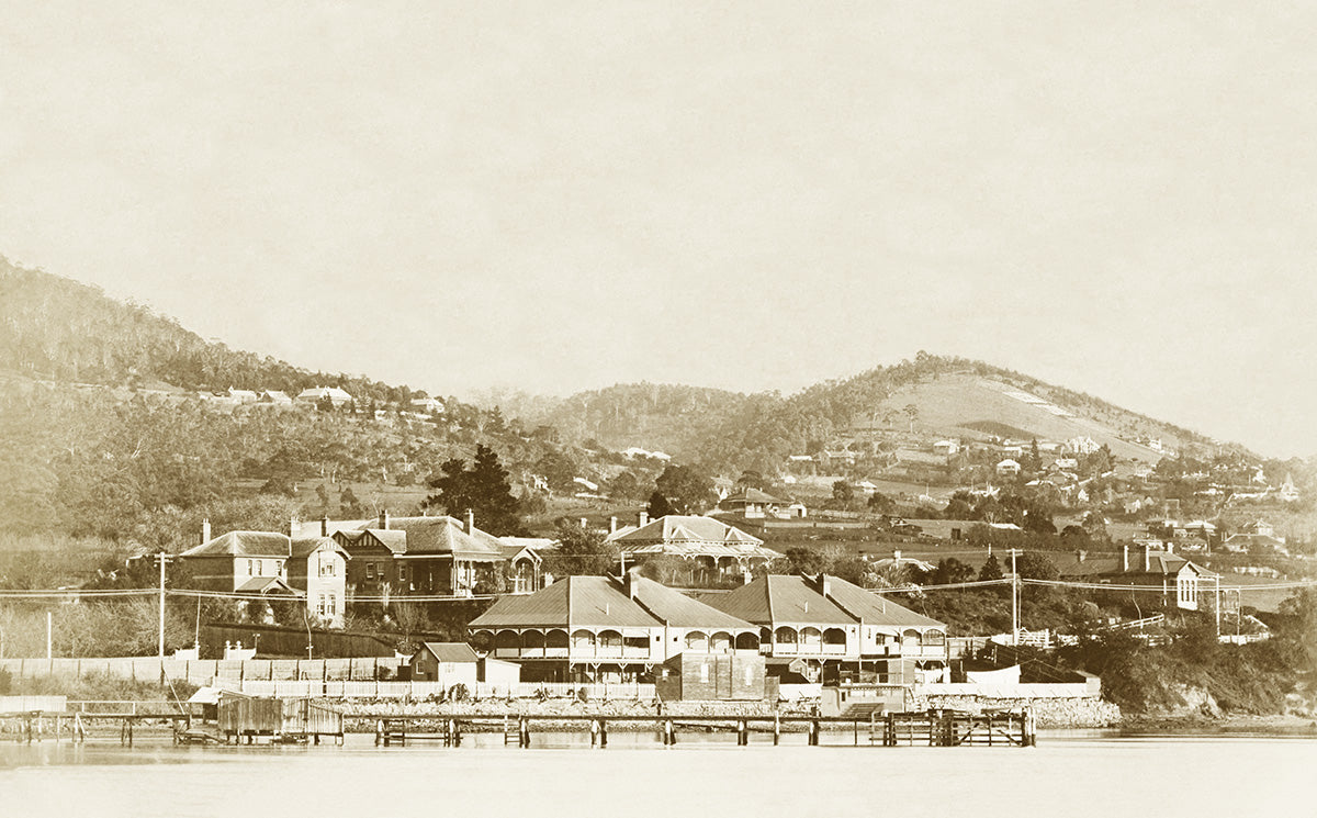 Mount Wellington From Sandy Bay, Hobart TAS Australia c.1912