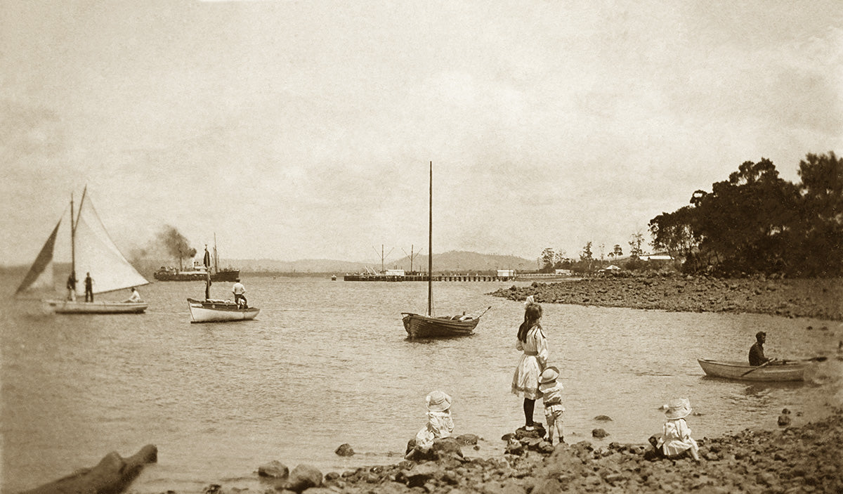 Beauty Point - West Tamar River, Beacons Field TAS Australia 1910