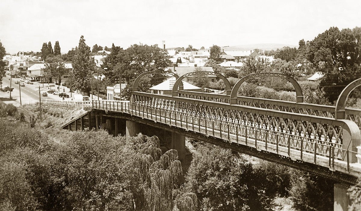 River Bridge, Yass NSW Australia 1950s