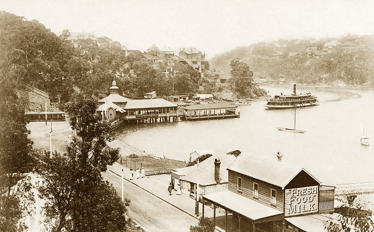 Bay, Mosman NSW Australia 1910s