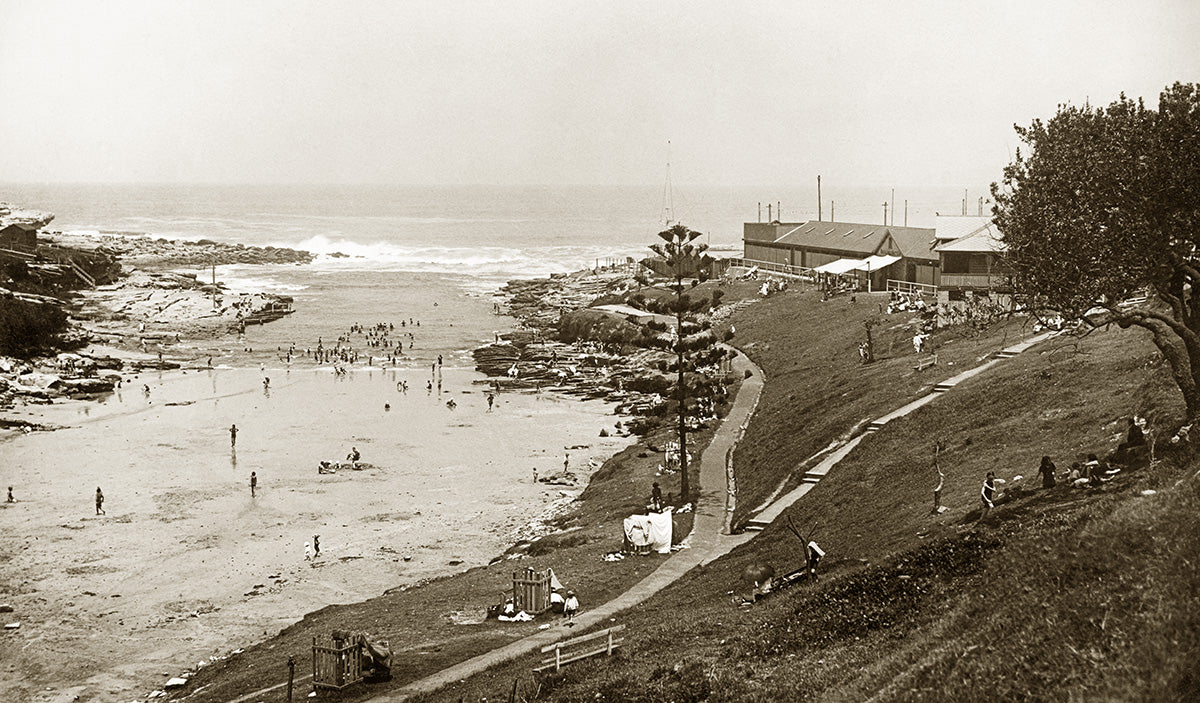 The Beach, Clovelly NSW Australia 1910s