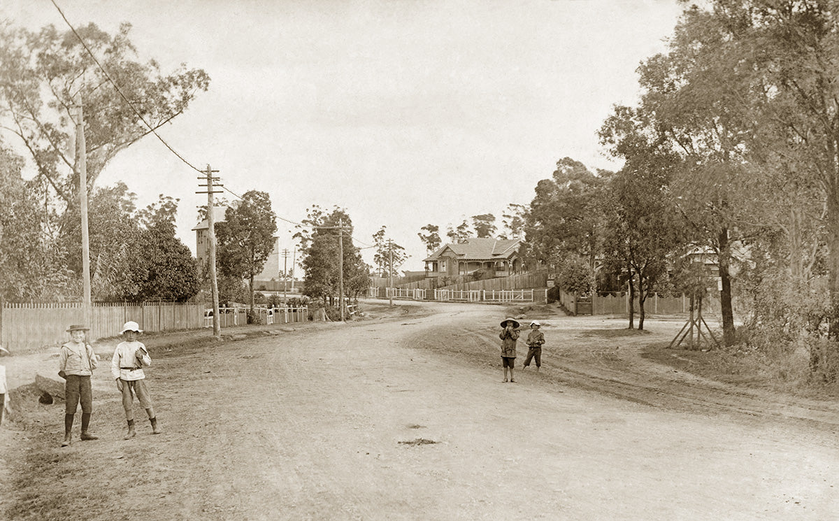 Corner Of Pacific Highway And Gladstone Parade, Lindfield NSW Australia 1910