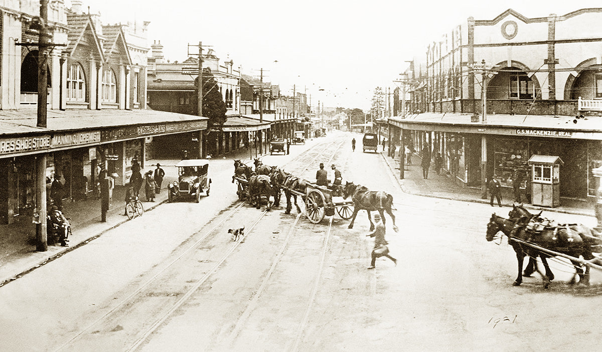 Spit Junction, Mosman NSW Australia 1921
