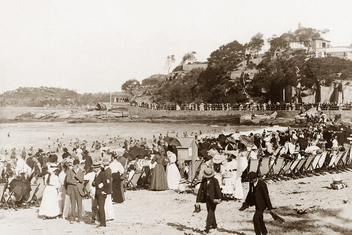 Ocean Beach, Manly NSW Australia 1910s