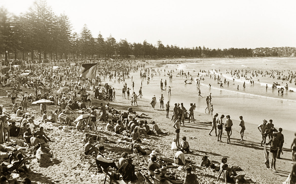 Ocean Beach, Manly NSW Australia 1950s