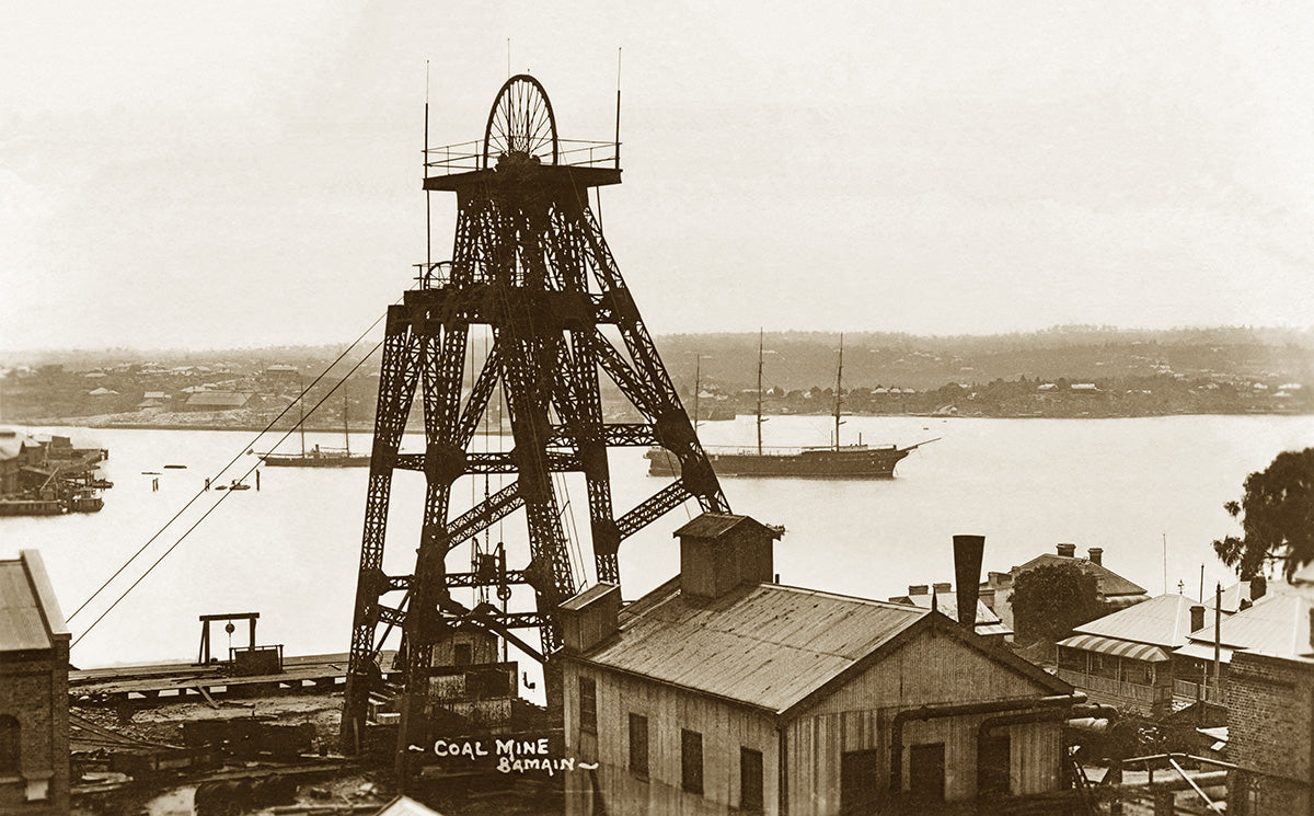 Coal Mine, Balmain NSW Australia 1907
