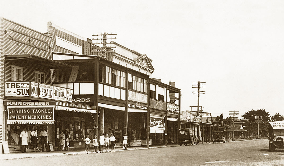 Pittwater Road, Narrabeen NSW Australia 1934