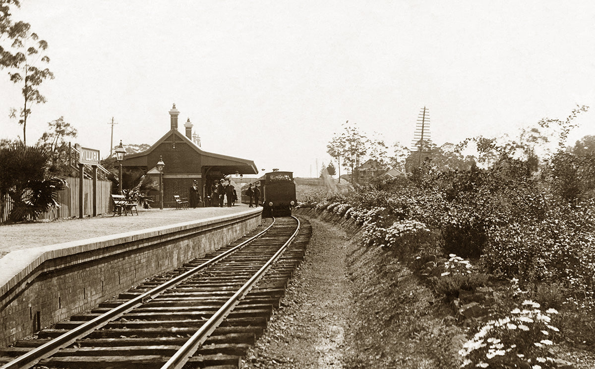 Railway Station, Killara NSW Australia 1907