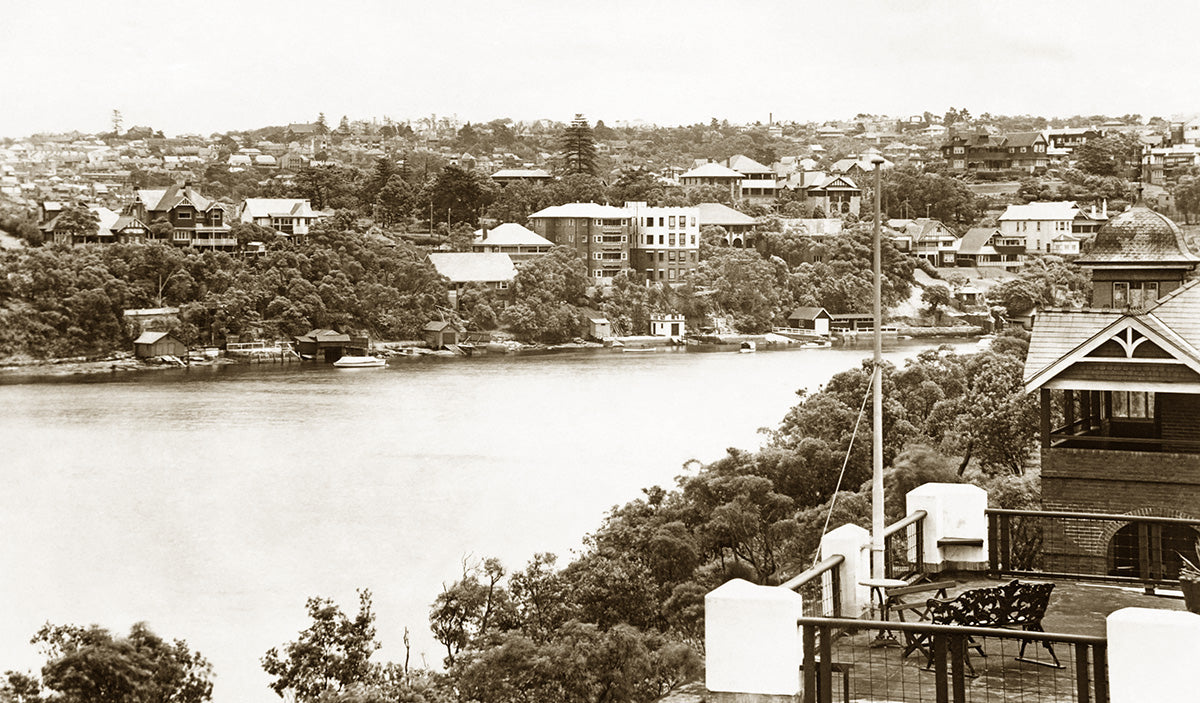 Shell Cove From Cremorne Point, Cremorne NSW Australia 1921
