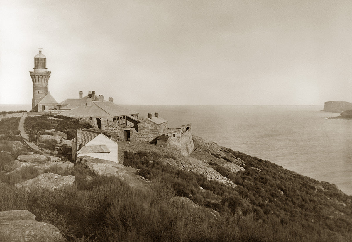 Barrenjoey Lighthouse, Palm Beach NSW Australia c.1890