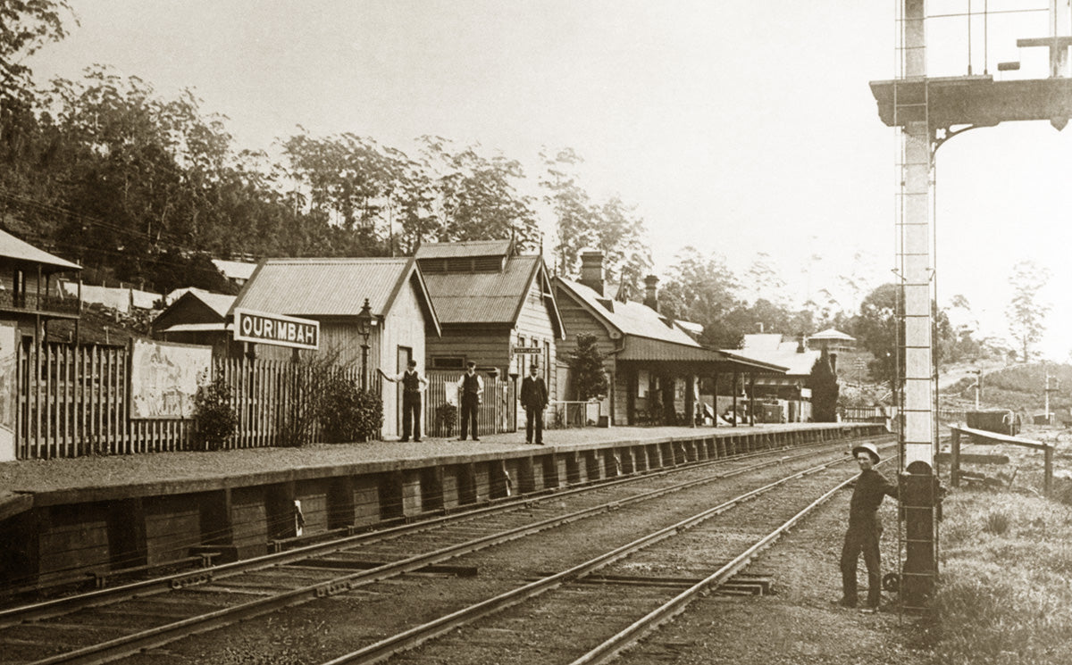 Railway Station, Ourimbah NSW Australia c.1900