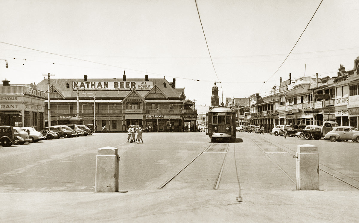 Mosley Square, Glenelg SA Australia c1948