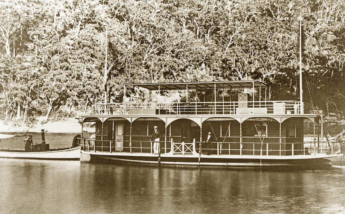 House Boat - Ku-Ring-Gai - Bobbin Head, Bobbin Head NSW Australia c.1920