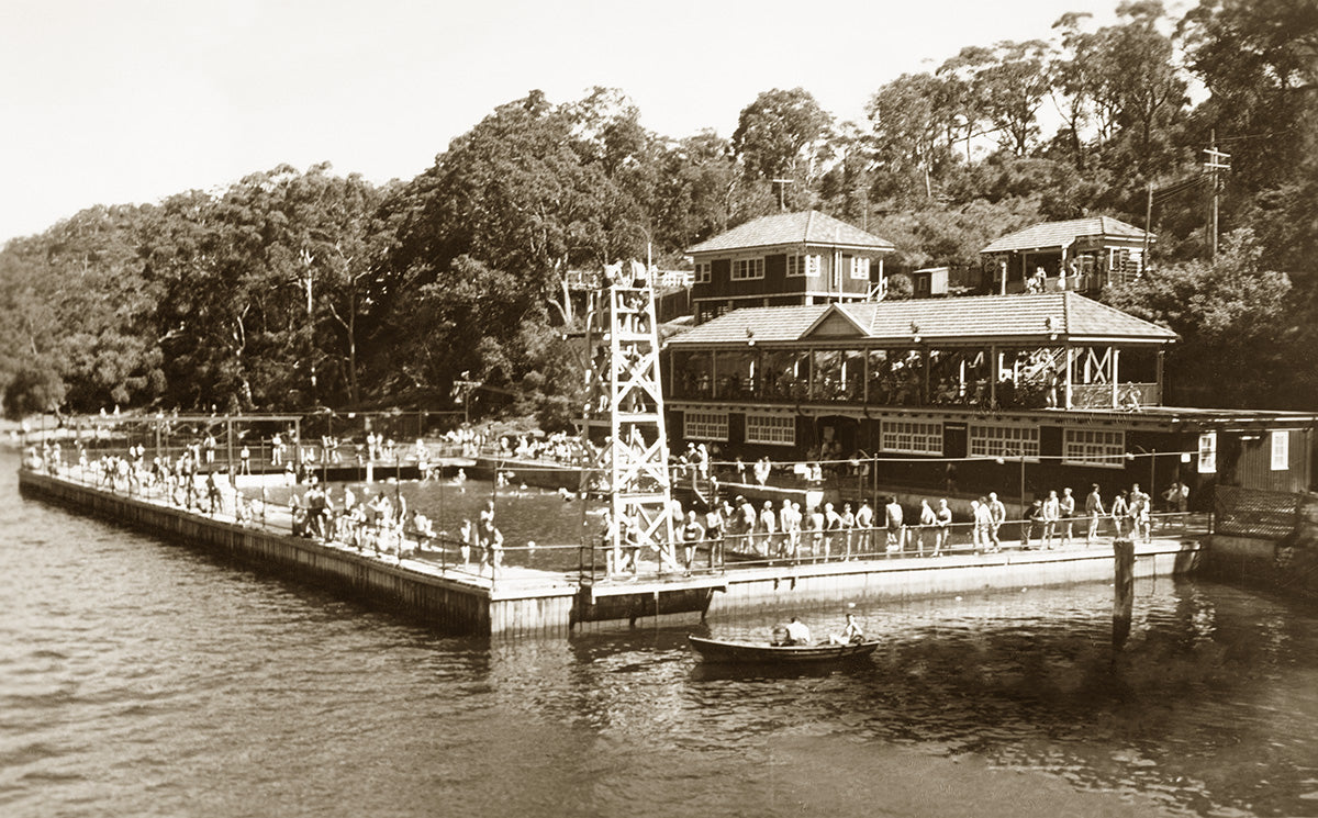 Baths, Roseville NSW Australia 1940s