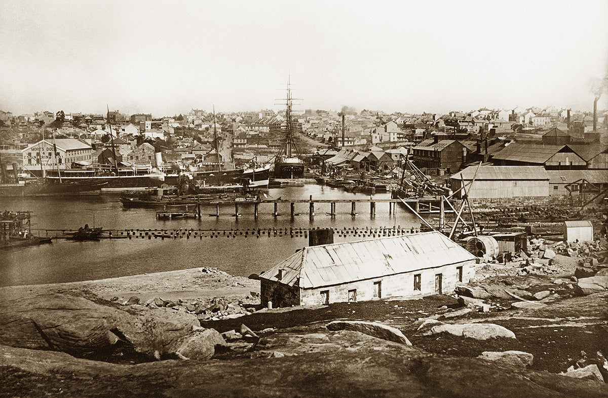 Mort Bay, Balmain NSW Australia c.1890