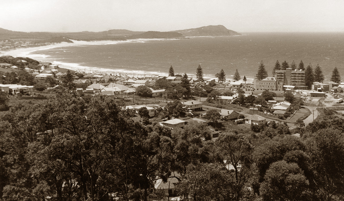Aerial View, Terrigal NSW Australia 1950s
