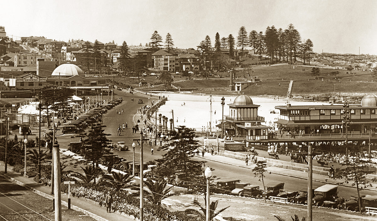 The Esplanade And Pier, Coogee NSW Australia c.1929