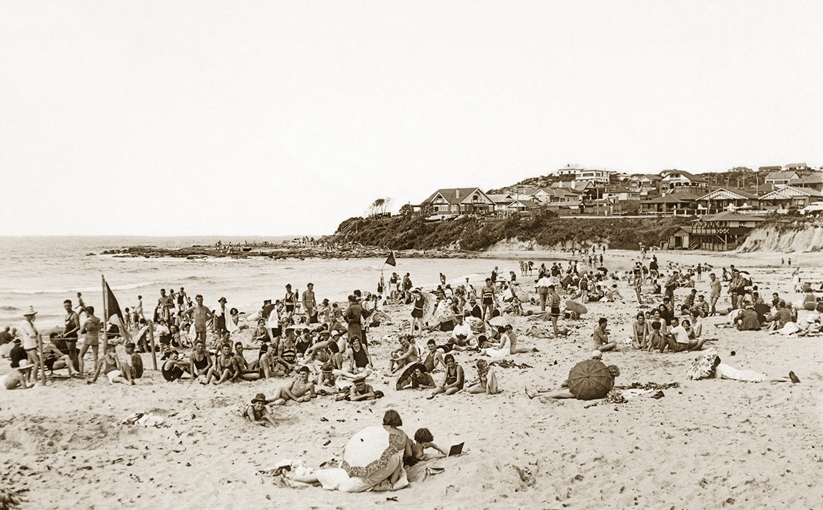 The Beach, Dee Why NSW Australia c.1928