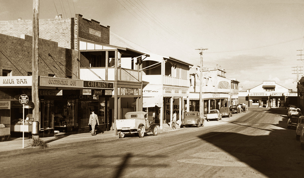 Main Street, Macksville NSW Australia 1950s