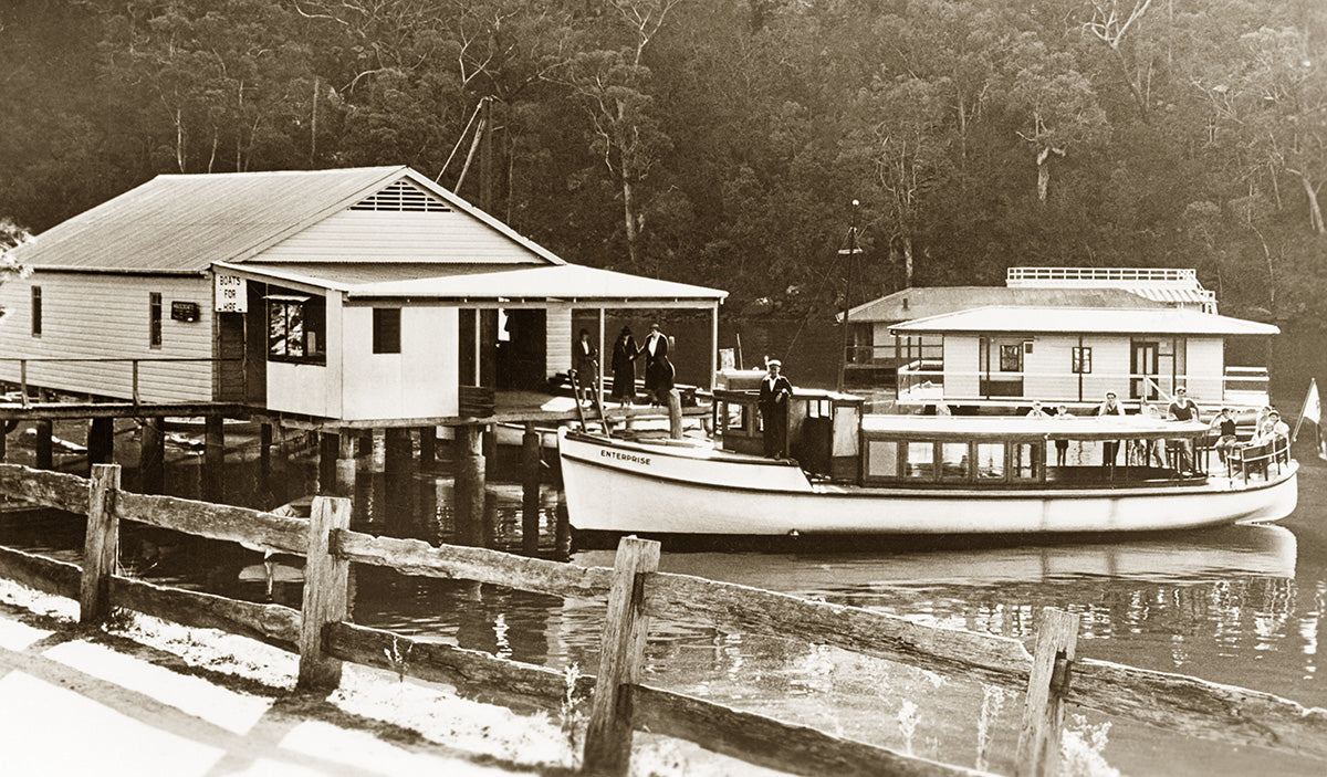 Hawkesbury Tourist Boat, Berowra NSW Australia 1920