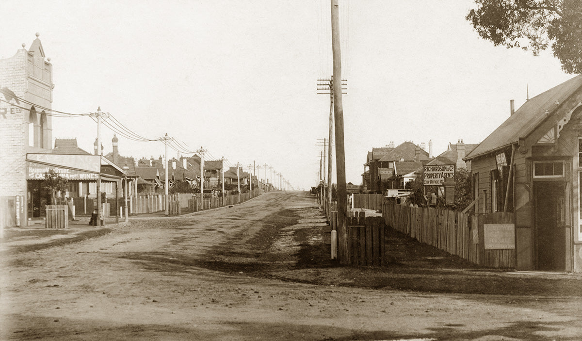 Corner Of Newcastle Street And New South Head Road, Rose Bay NSW Australia c.1907