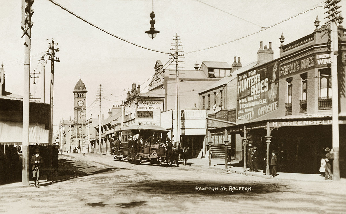 Redfern Street, Redfern NSW Australia c.1907