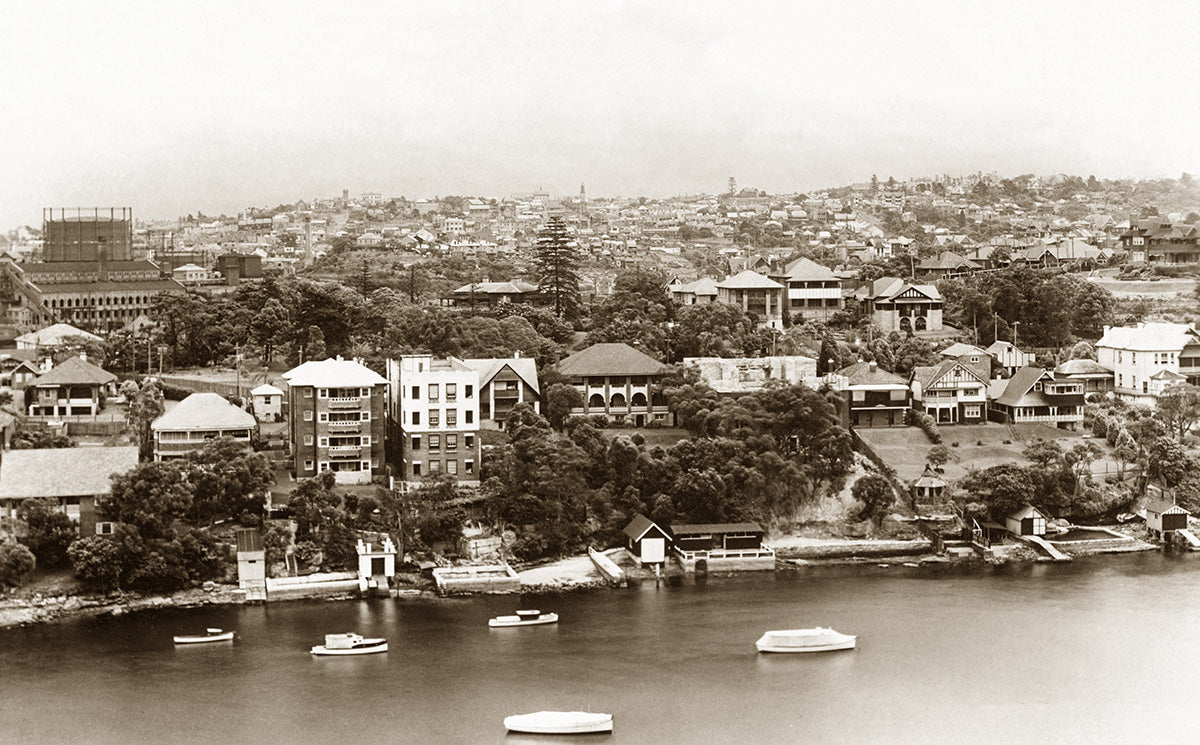 Aerial View, Neutral Bay NSW Australia 1920s