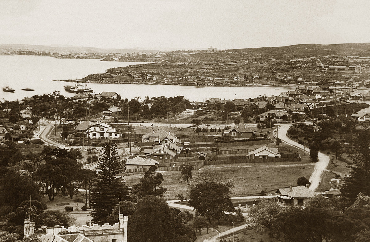 Aerial View, Watsons Bay NSW Australia 1920s