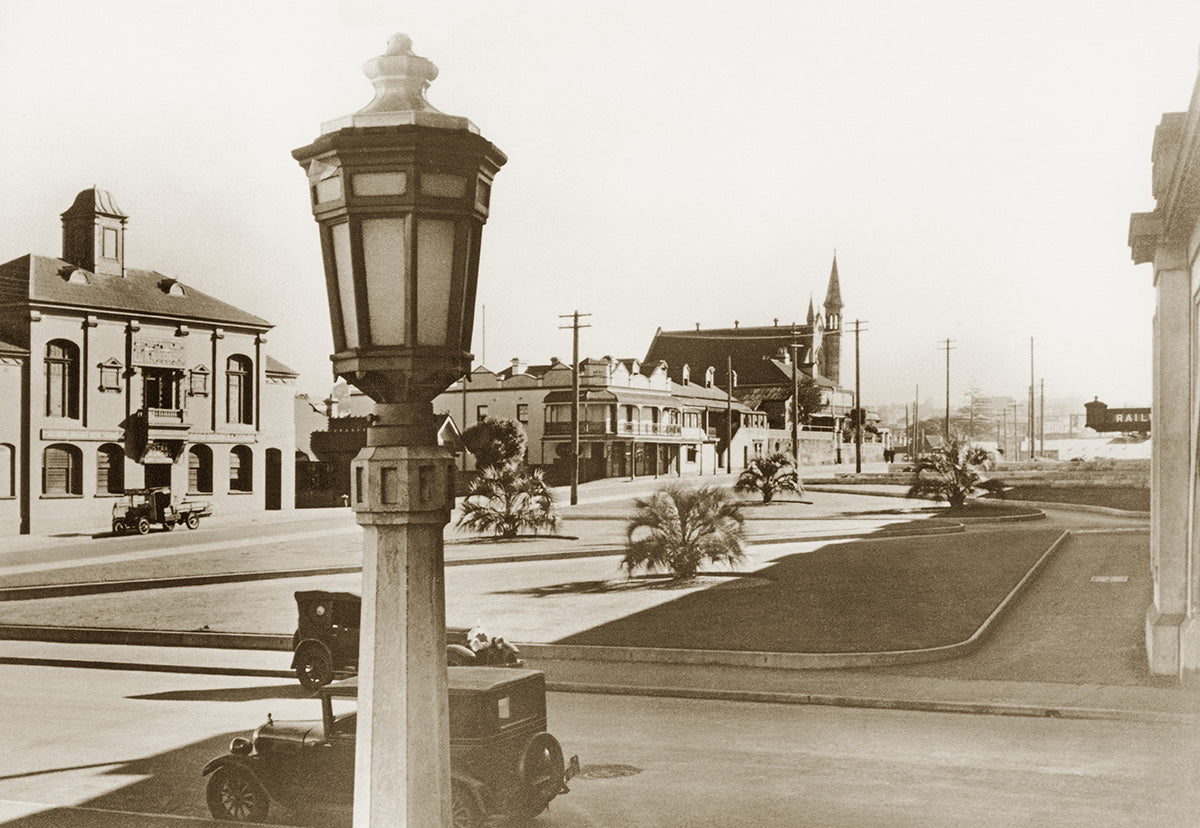 Bradfield Park - View Towards Rest Hotel, Milsons Point NSW Australia 1937