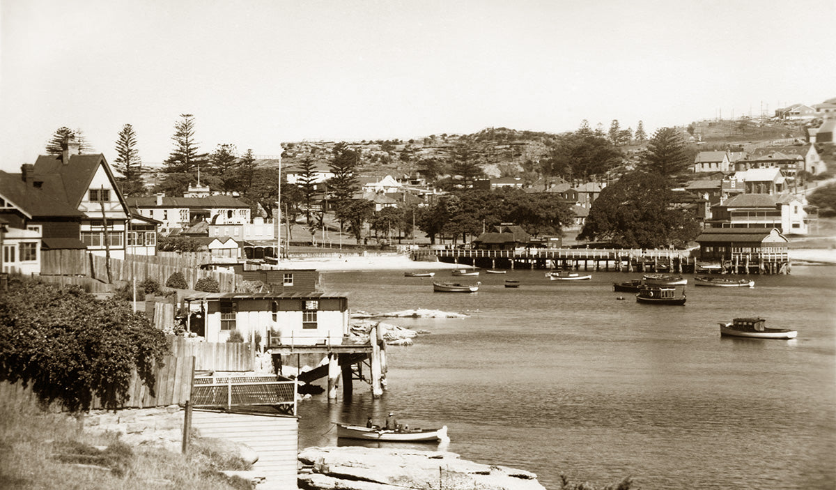 Looking To Pier, Watsons Bay NSW Australia 1920s