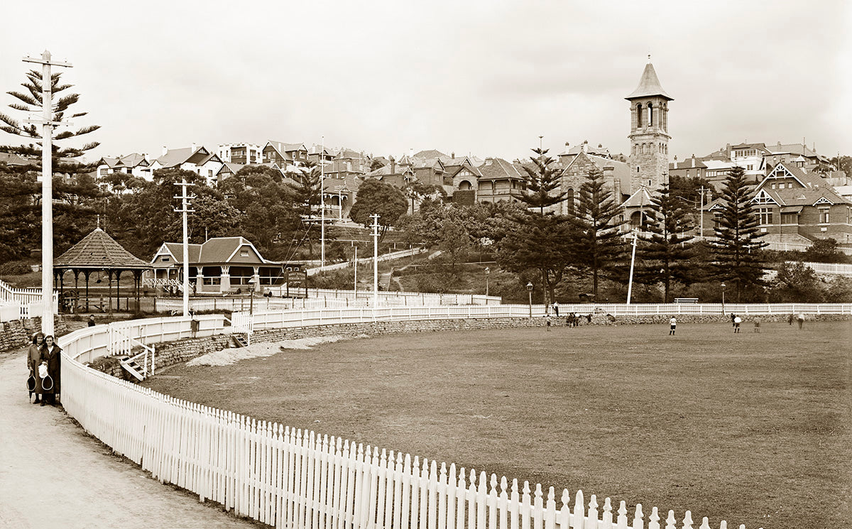 The Oval, Manly NSW Australia c.1920
