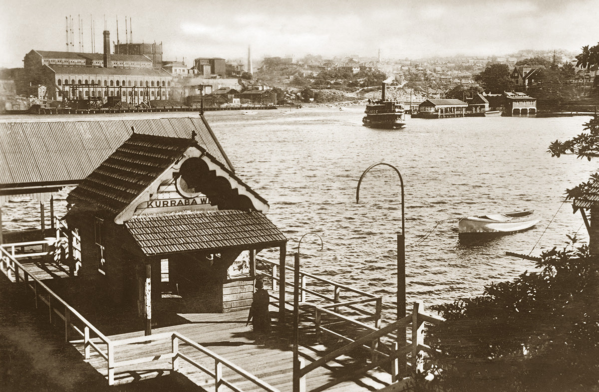 From Kurraba Point, Neutral Bay NSW Australia 1920s